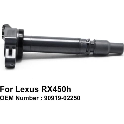 COWTOTAL Ignition Coil for Lexus RX450h Engine Code 2GR-FXS 2GR-FXE 3.5L OEM 90919-02250 ( Pack of 4 )