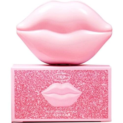 Lip Mask Moisturizing Nourishing Anti Wrinkle Lightening Lip Lines Gentle Peeling Cuticle Lip Enhancement Lip Care TSLM1