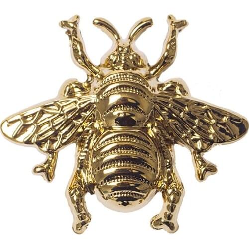 Bee Shape/Solid Brass Furniture Handles Door Knobs and Handles for Cabinet Kitchen Cupboard Drawer Pulls Home Decor