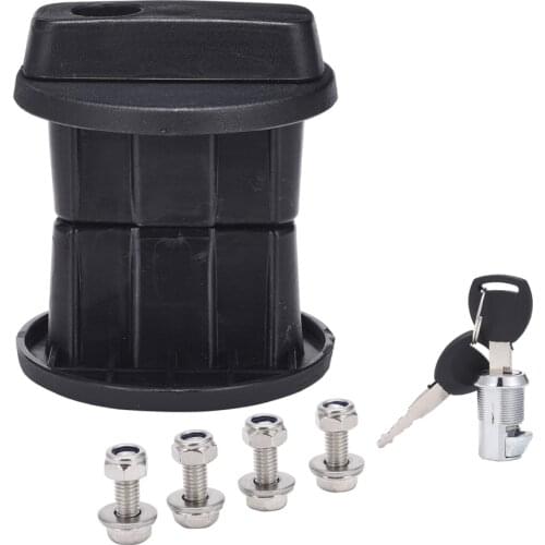 Motorcycle Oil Gas Jerry Can Spare Lock Holder Bracket