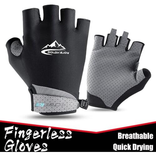 Fingerless Gloves for Men Women UV Sun Protection Half Finger Glove for Fishing Paddling Sailing Rowing Hiking