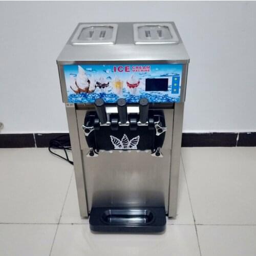 Most Popular Ice Cream Machine Commercial Desktop Soft Ice Cream Makers Yogurt Ice Cream Vending Machine