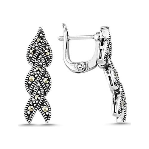 Silverlina Silver Marcasite Sterling Earrings