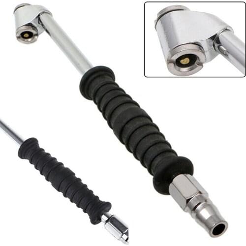 Drop Shipping Car Tire High Pressure Air Pump Nozzle Inflatable Dual-Heads Chuck Valve Tool