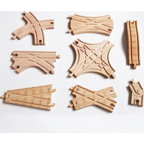 Special Wooden Scene track accessories fit for biro Track toy Train Toy Car Truck Locomotive Engine Railway Toys for Children