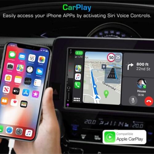 Universal Car Radio Multimedia Video Player MP5 Player Mirrorlink Mini Card GPS Car Radio Bluetooth Radio USB 7010 FM Radio