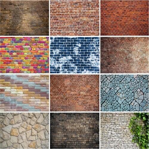 Vintage Brick Wall Backdrop Vinyl Photography Backdrops Photographic Background For Photo Studio Props 210326CAJ-02