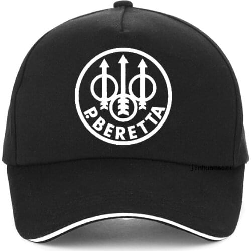 Military fan Beretta Gun logo cap 100%Cotton Dad hat outdoor Tactics Baseball Caps Fashion print Unisex Snapback hats bone
