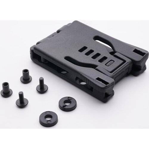 1Pc Quick Open Multifunctional Waist Clip Back Clip for K Sheath Sheath Tool Knife Flashlight Scabbard