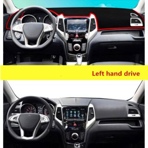 For Ssangyong Tivoli 2015 Left Hand Drive 1PC Car Dashboard Mats Cover Sun Shade Dashboard Cover Capter Car Styling
