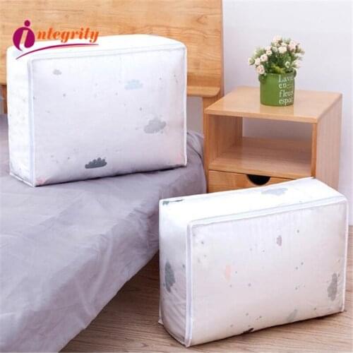 INTEGRITY 1pcs Fashion hot 2020 Organizer Clothes Quilt Finishing Dust Bag Quilts pouch Washable quilts Household Items storage