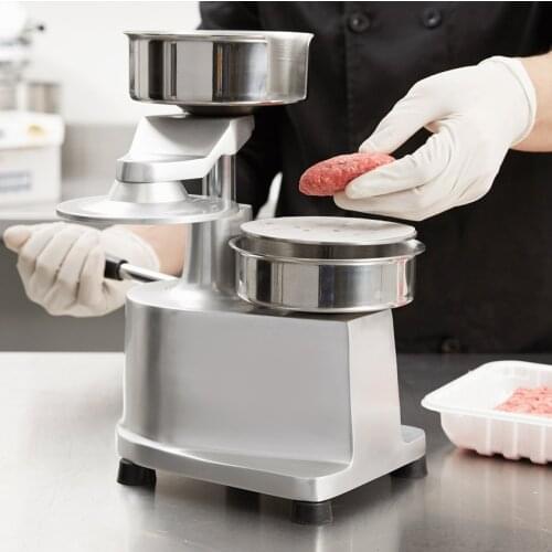 100-150mm Manual Hamburger Press Forming Burger Patty Meat Shaping Hamburguesas Making Machine Household Commercial USE