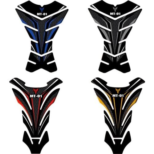 3D Motorcycle Tank Pad Protector Case for Yamaha MT01 MT-01 Tank Decal Stickers