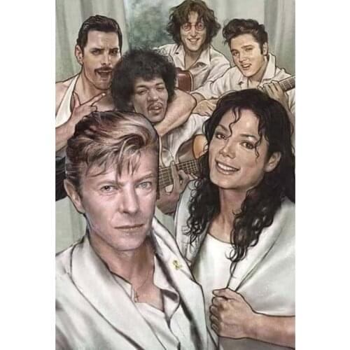 2020 new 5d Diamond Full square&round Diamond Painting Prince purple rain 5d DIY Diamond Embroidery Needlework Michael Jackson