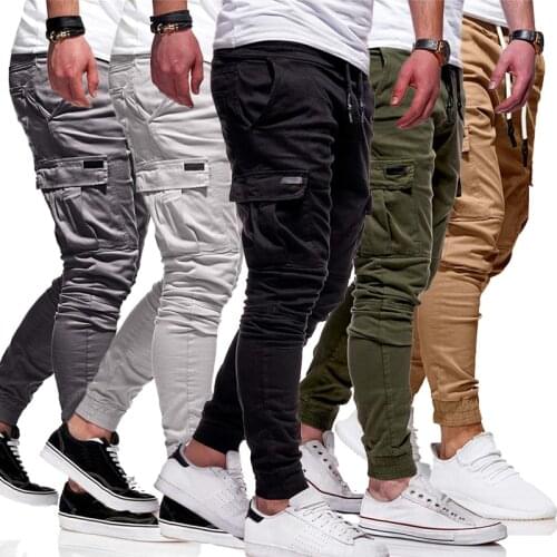 Cargo Pants Men Hip Hop Multi Pockets Outdoor Sport Joggers Trousers Street Wear Pantalons Pour Hommes