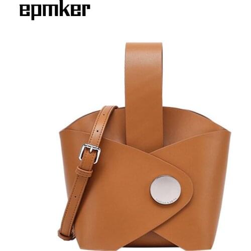 EPMKER Purses and Handbags Luxury Handbags Designer Bag Casual Bucket Bags Fashion Composite Bag Hasp Shoulder Bag Crossbody Bag