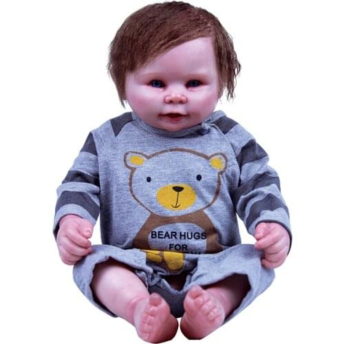 Reborn Dolls Full Silicone Vinyl Body Lifelike Ethnic Newborn Doll Baby Girl Can Bathe Baby Reborns Kids Birthday Toys