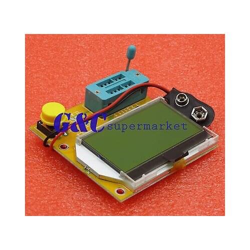 LCR-T3 Transior Teer Diode Triode Capacitance ESR Meter MOS PNP NPN LCR LCD diy electronics