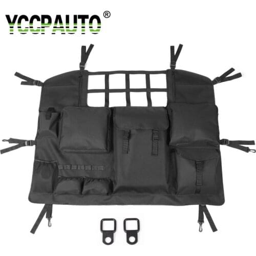 YCCPAUTO Multi-function Car Organizer Trunk Storage Bags For Jeep Wrangler JK 2007-2017 Oxford Cloth Stowing Tidying Bag