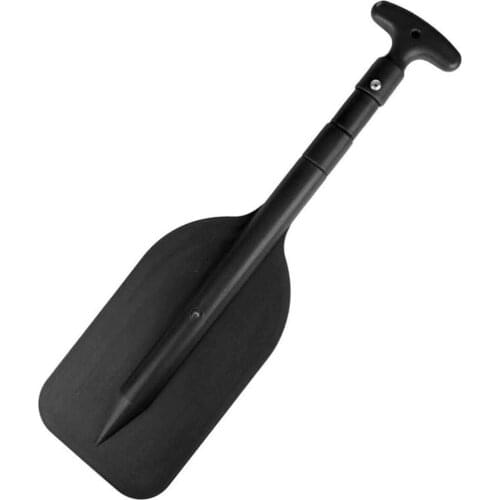 Outdoor Aluminum Alloy T-shaped Handle Oars Water Sports Telescopic Portable Oars