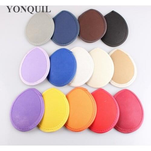 Teardrop Fascinator Base DIY Hair Accesories Nice Millinery Hats Women Church Hat Occasion Party Headwear Multicolors at Random