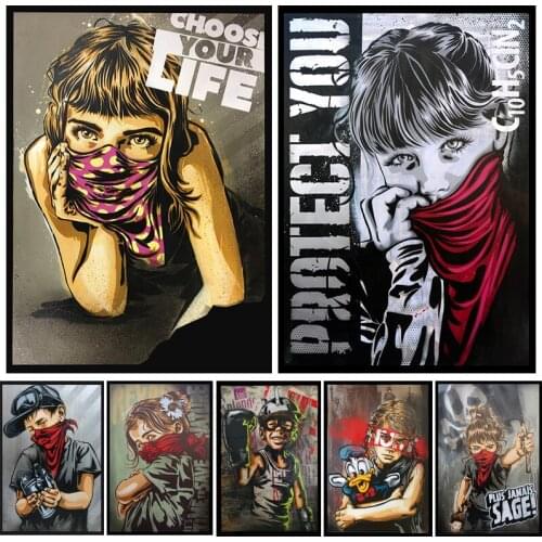 Classic Movie Retro Kraft Paper Poster and Prints Vintage Anime Prints Canvas Painting Wall Picture for Living Room Decorative