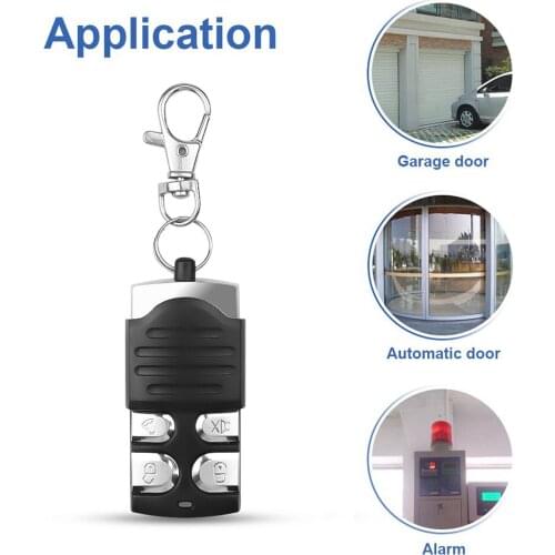 433 MHZ Remote Control Key Duplicator Cloning Copy Code 433Mhz Remote Control For Garage Gate Door Fixed Code Remote Fob