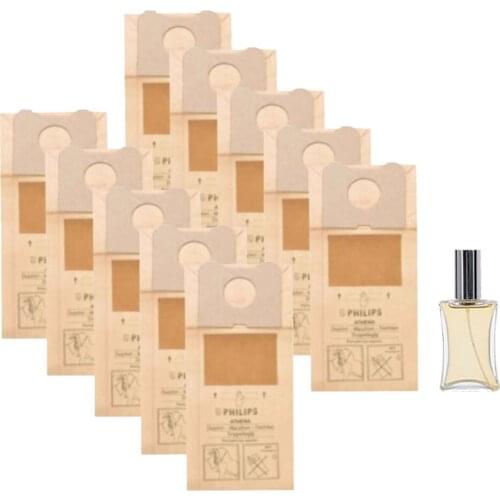 Vacuum Cleaner Dust Bag Compatible Brand Model Philips FC 6842 Broom Paper Dust Bag 10 Pieces HT-TT0011-10-20