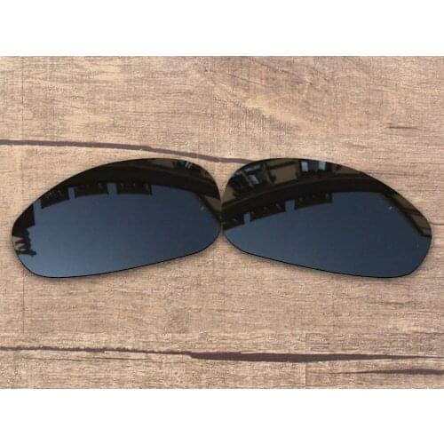 Vonxyz Stealth Black Polycarbonate Replacement Lenses for-Oakley Juliet Frame