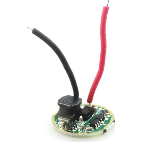 17mm 2.7V-14V 1.5A 1-Mode 100% High LED Circuit Board for CREE XML XPL LED Flashlight (5pcs/lot)