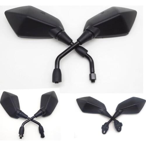 Universal 10mm Motorcycle Rearview Mirrors Black Scooter retroviseur moto FOR KTM RC390 RC200 RC8 125 125 200 390 DUKE