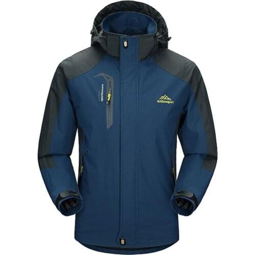 High Quality Jacket Men Waterproof Windbreaker Hooded Coats Men Women Outdoorsports Casual 5XL Tactical Jackets Brand Clothing