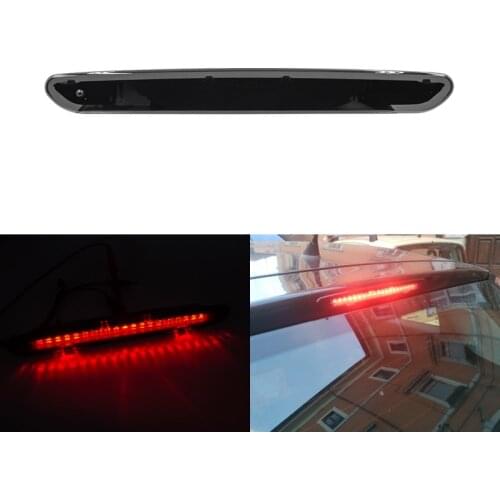 For Fiat Punto Evo For Abarth Grande Punto 2008-2012 Rear Smoked Lens Red Led High-Mount Third Brake Light