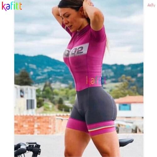 Kafitt Womens Profession Triathlon Clothes Skinsuits Sets 2021 Couples Coupa De Ciclismo Rompers Jumpsuit Kits Maillot Mujer