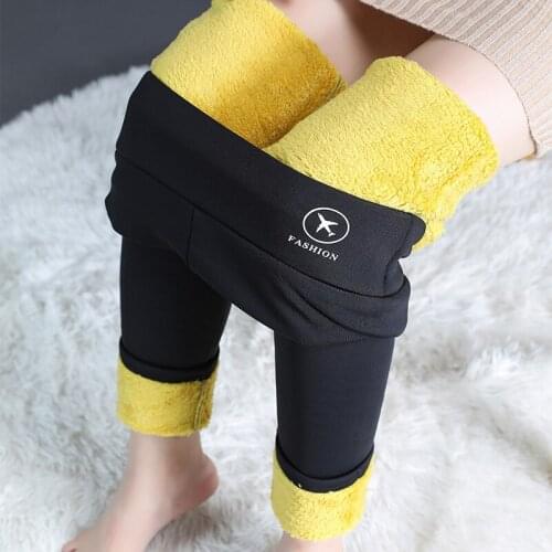 Women Winter High Waist Thicken Moisturizing Pants Y2K Skinny Warm Sport Pant Plus Size Casual Leggings Fleece Trousers P225