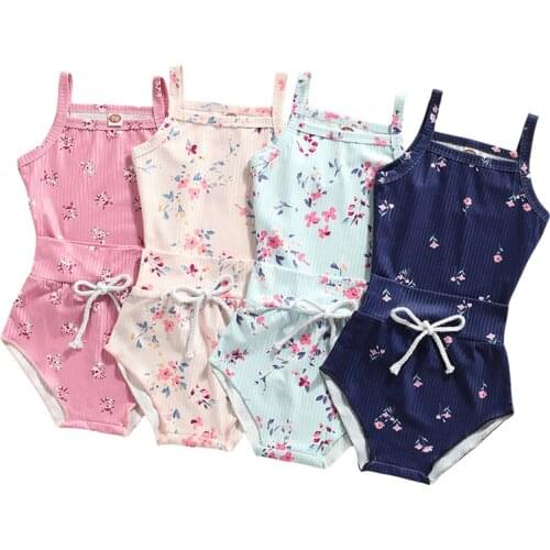 Pudcoco 0-18M 2Pcs Summer Baby Girls Boys Sleeveless Floral Print Vest Tops+Shorts Pants Trousers Casual Fashion Outfit Sets
