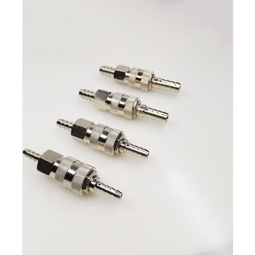 1PCS EU Type Pneumatic Fitting European Standard Quick Connector 6mm/8mm/10mm/12mm Hose Barb Coupler Adapter For Air Compressor