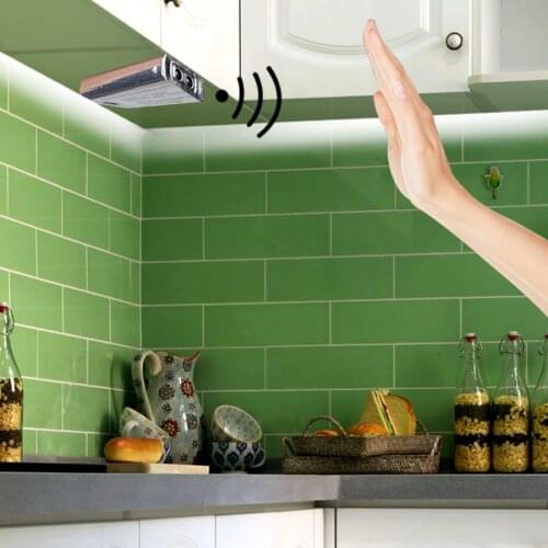 12V/24V IR Hand Sweep Sensor Switch Detector 5A Hand Wave Smart Motion Sensor Light Switch For LED Strip Closet Cabinet Light