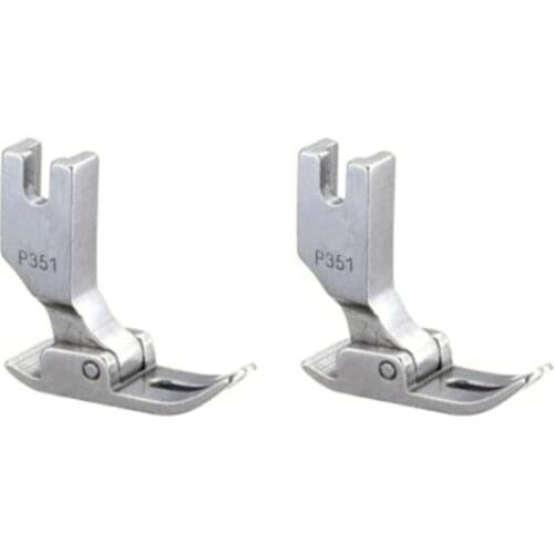 2PCS Industrial Sewing Machine Presser Foot P351 for Brother Juki 1-Needle Industrial Sewing Machine