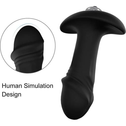 2 In 1 Vibrating Anal Butt Plug Adult Sex Toys For Couples Prostate Massager Waterproof Anal Vibrator Stimulator United States