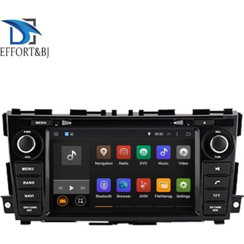 HD Android 9.0 4G RAM 64G Car DVD Player GPS Wifi Radio BT DVR OBD For Nissan Teana/Altima 2013-2019 Car Stereo Screen Radio