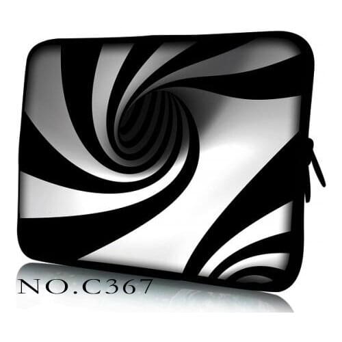 10/10.1 Tablet PC Bag Laptop Cover 15 14 13 12 17 11.6 Inch Sleeve Chromebook Bag Case For Acer Dell HP Envy Swirl Design