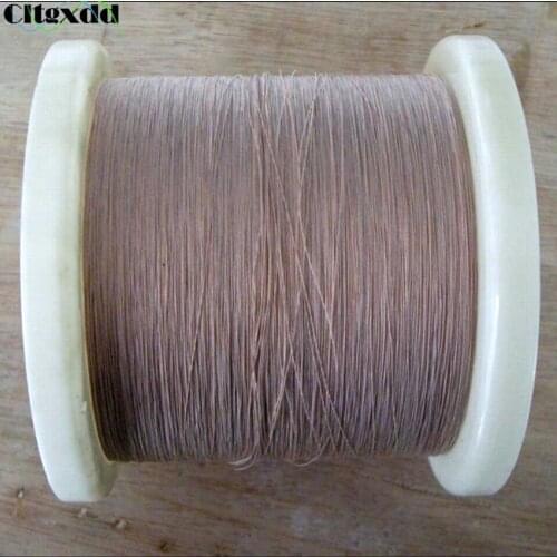Cltgxdd 0.07X10 Shares of Mining Machine Antenna Litz Wire Multi-strand Copper Wire Polyester Silk Envelope Envelope Yarn 1m