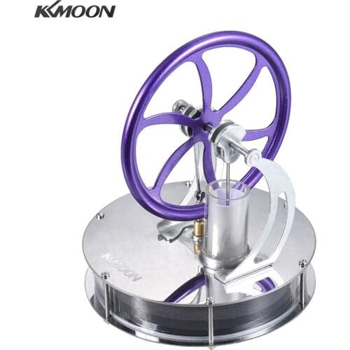 KKmoon Low Temperature Stirling Engine Motor Model Heat Steam Education Toy DIY Kit