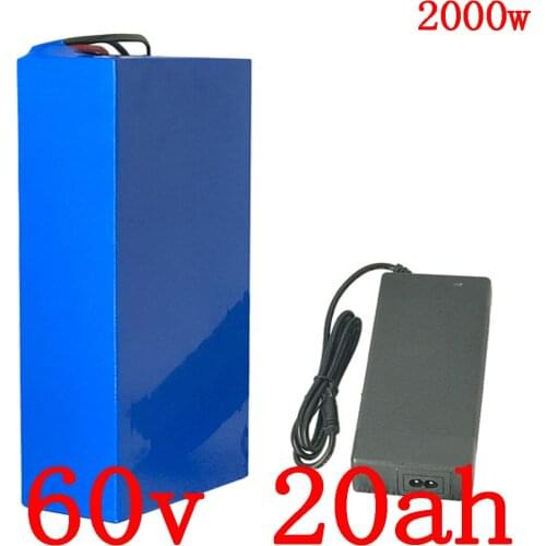 60V 10AH 12AH 13AH 15AH 18AH 20AH Lithium Battery 60V 20AH Electric Bike Battery 60V 1500W 2000W 2500W Electric Scooter Battery