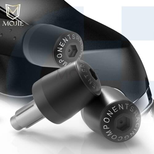 22MM Motorcycle Handlebar Grips Slider Cap Plug Hand Bar End For Suzuki SFV650 GLADIUS TL1000S 600/750 KATANA DR 650 S/SE B-KING