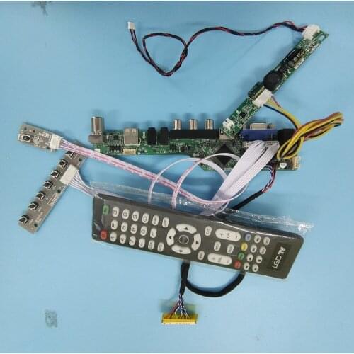 Kit for LM240WU8-SLA1 30pin VGA HDMI Controller board 24" Screen Panel 1920X1200 USB TV AV LCD LED LVDS DIY CVBS
