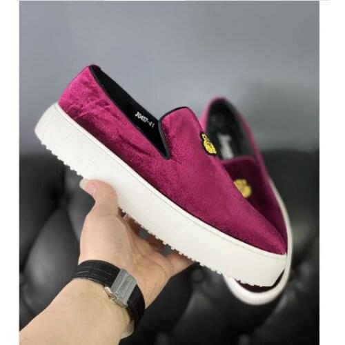 New round toe Mens Fashion Breathable Sneakers velvet Outdoor Sport Shoes Running Shoes loafers