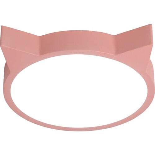 Modern simple LED creative personality Kitty modeling childrens bedroom boy and girl room study room ceiling lamp