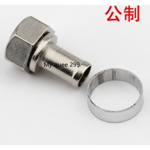 Special price f head f head public 75-5 cable TV direct plug amplifier branch distributor connector